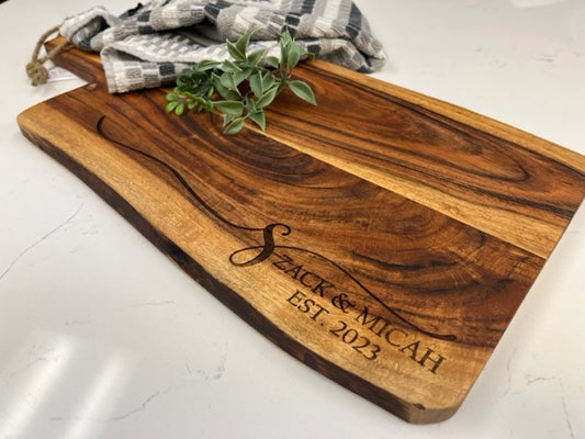 Live Edge Cutting Board