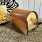 Wood Purse - Maple with Pink
