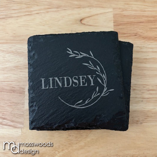 Customized Slate Coasters