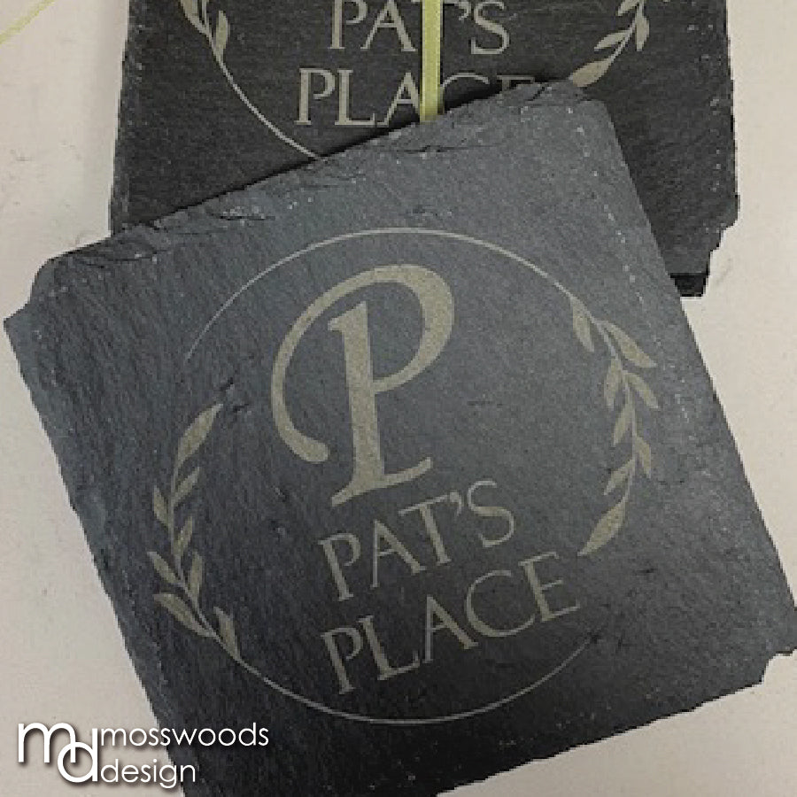 Customized Slate Coasters