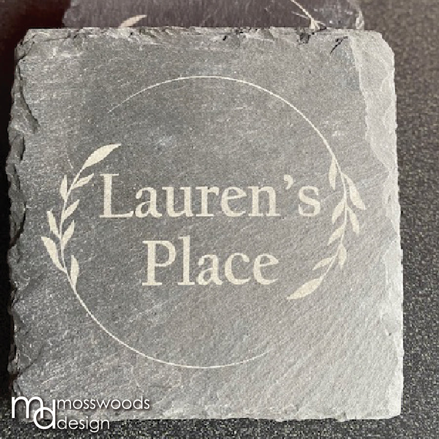 Customized Slate Coasters