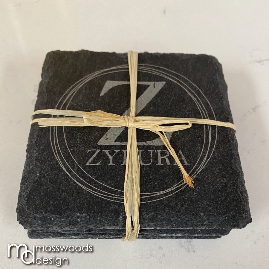 Customized Slate Coasters