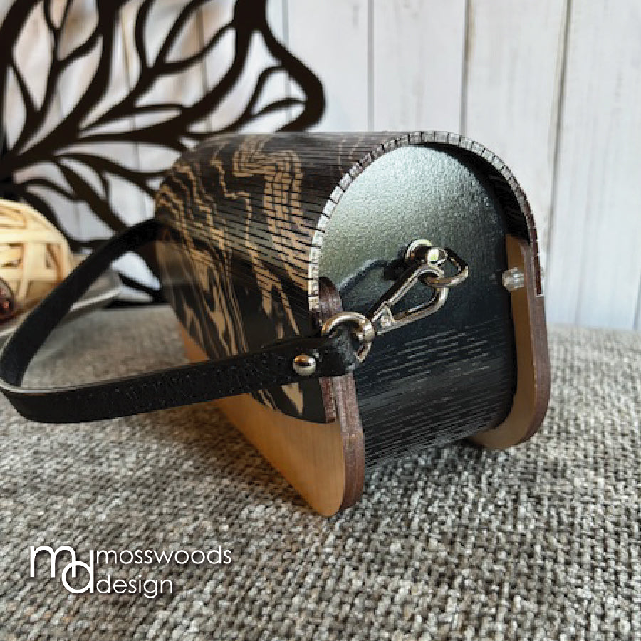 Wood Purse - Maple with Marble