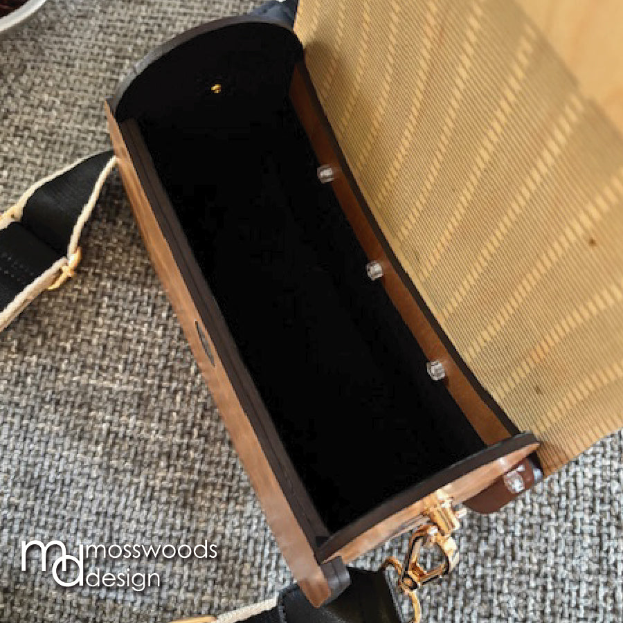 Wood Purse - Cherry with Maple