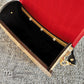 Wood Purse - Maple with Red
