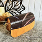 Wood Purse - Cherry with Multicolor