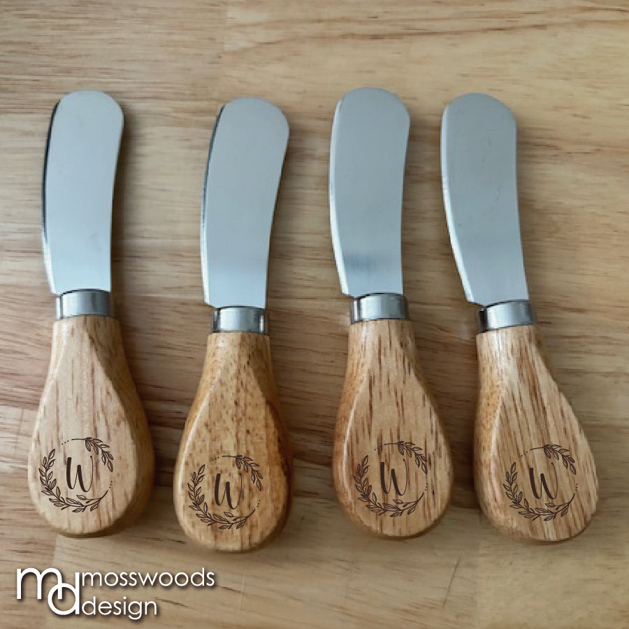 Personalized Cheese Spreader Set
