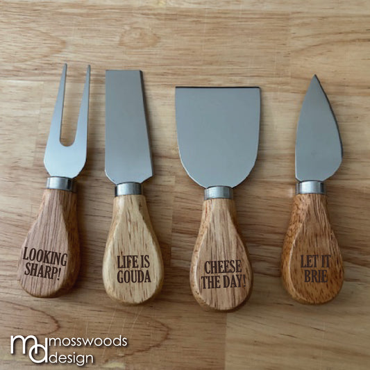 Personalized Cheese Knife Set