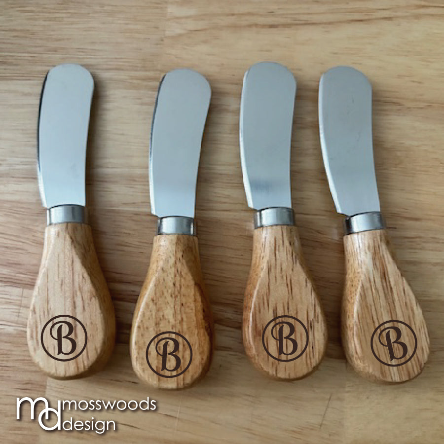 Personalized Cheese Spreader Set