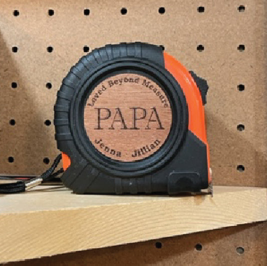 Custom measuring tape