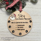 Customized Ornament from Santa