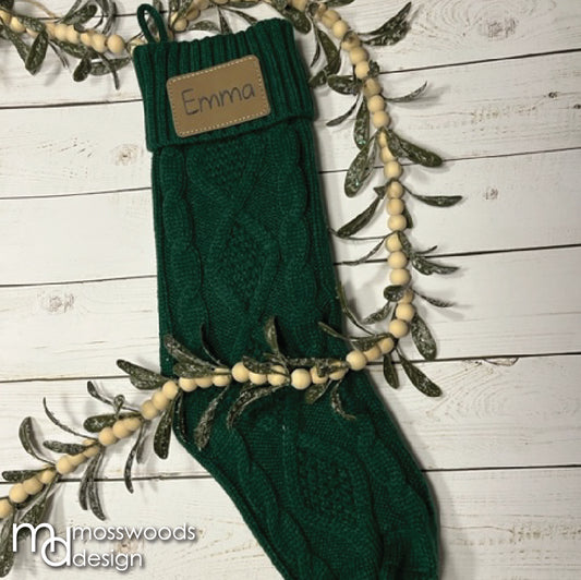Customized Knit Stockings