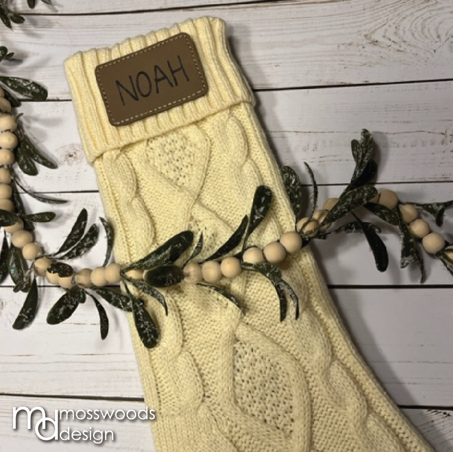 Customized Knit Stockings