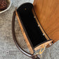 Wood Purse - Cherry with Brown Handle