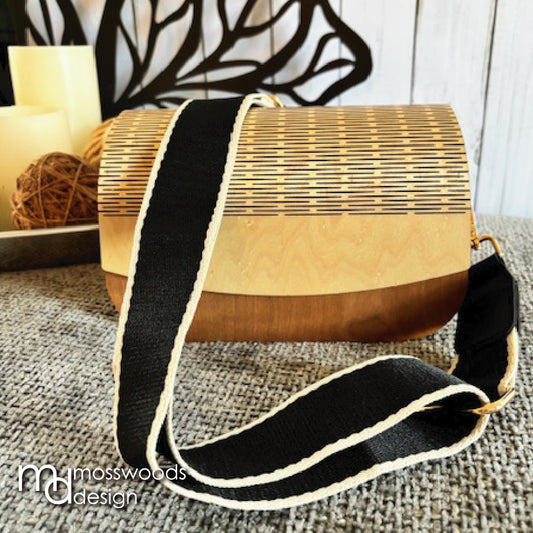 Wood Purse - Cherry with Maple