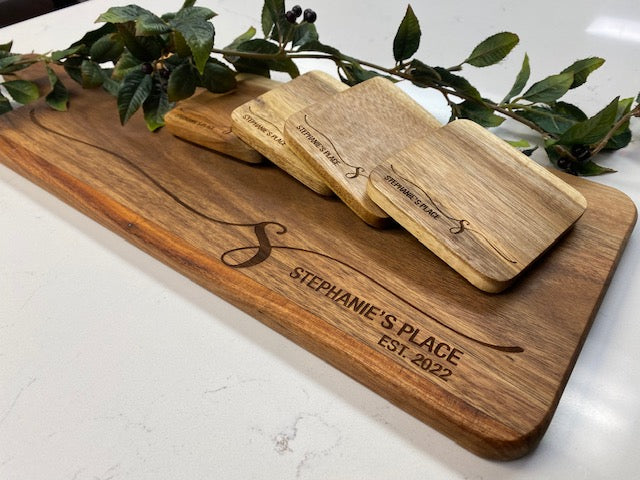 Custom Rectangular Charcuterie Board
