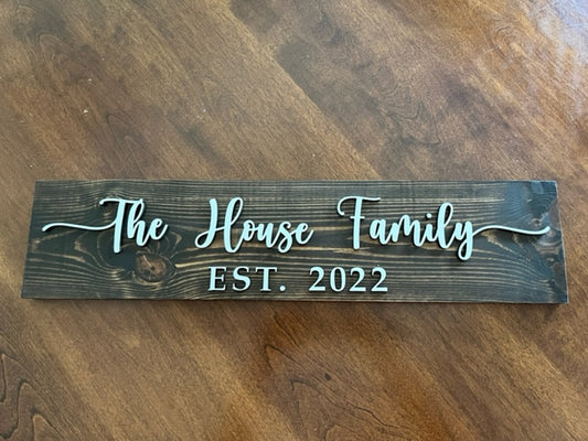 Family Sign